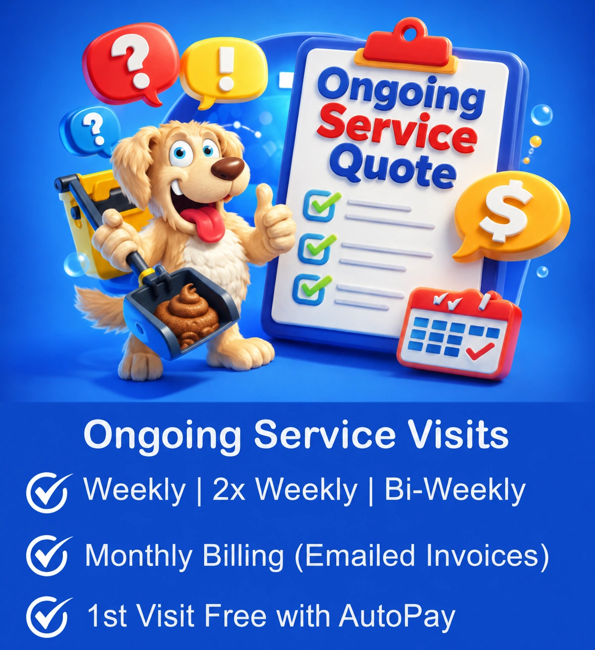 Instant Ongoing Service Visit Quote