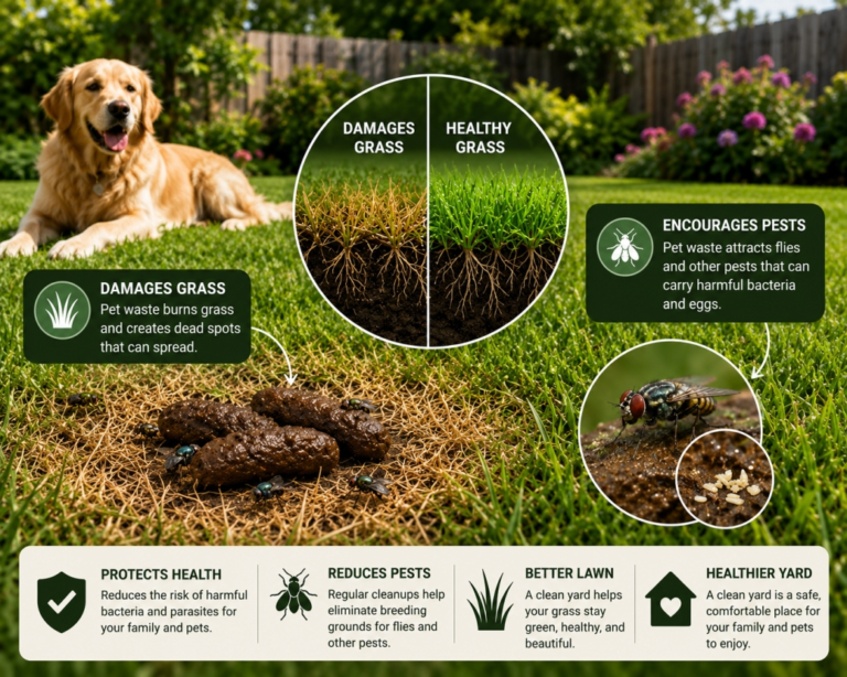 Pests and grass damages